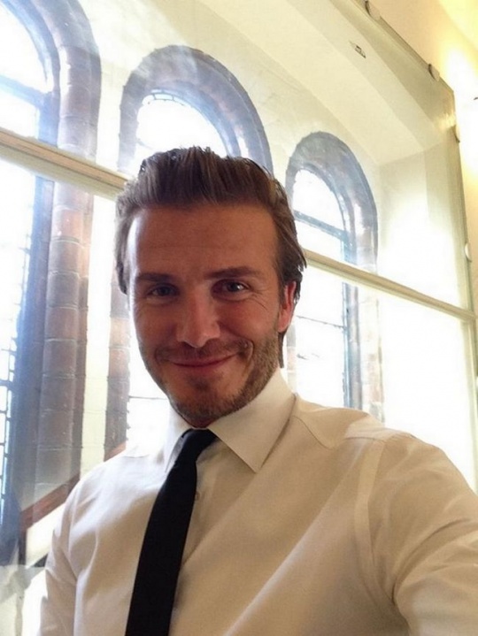 Beckham selfie
