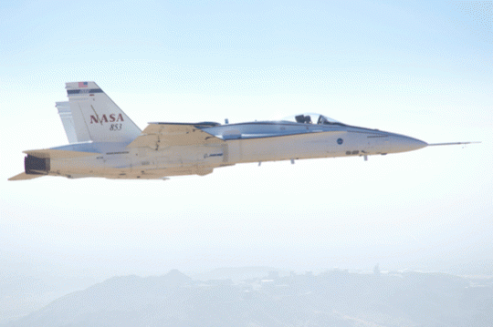 NASA Tests Space Launch System on F/A-18