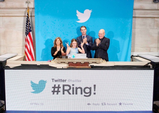 Twitter Hits Wall Street With A Bang