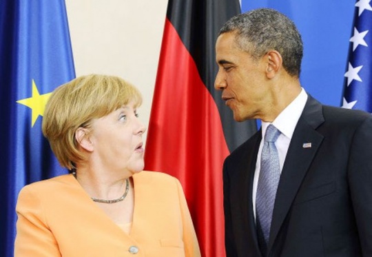 Angela Merkel Barack Obama