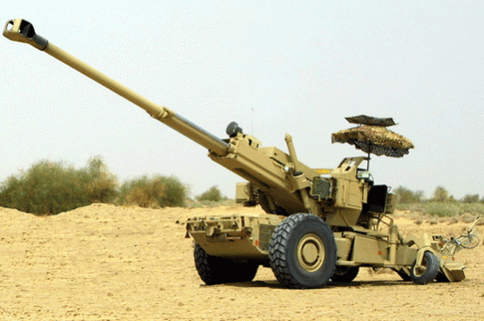 Desi Bofors Bursts During Trials