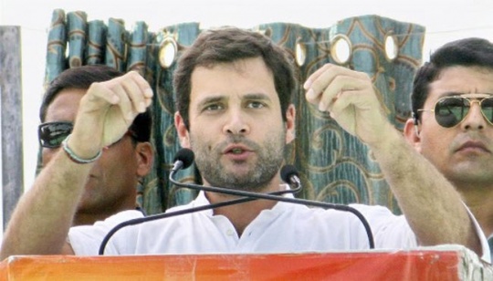 Rahul Gandhi in Churu Rally