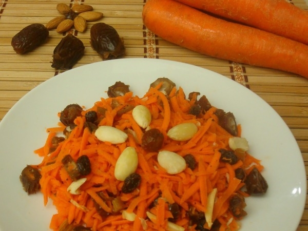 Vitamin A and Iron Rich Recipe: Carrots and Dates Relish