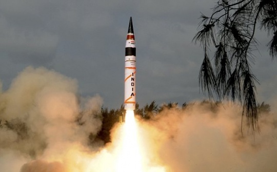 Agni-V Missile Successfully Test Launched