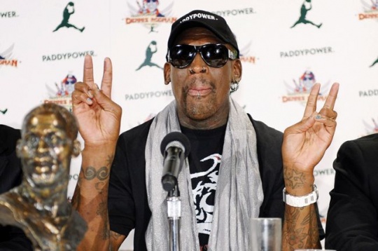 Dennis Rodman To Train North Korean Team