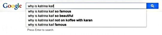 Katrina Kaif  search suggestions