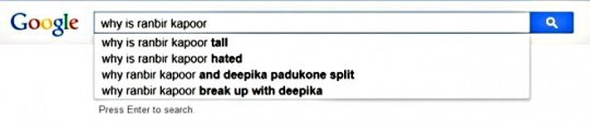 Ranbir Kapoor  search suggestions