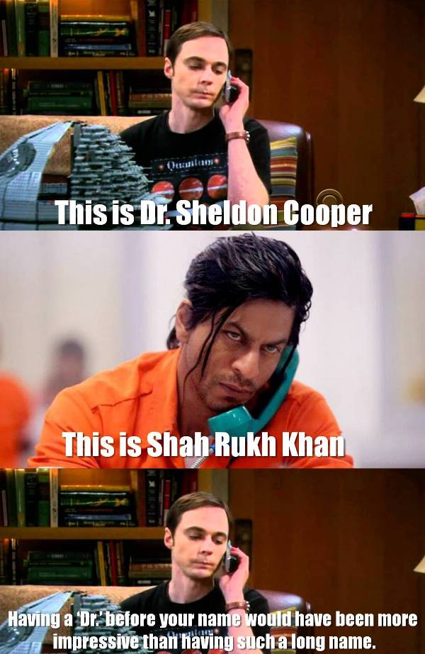 sheldon cooper SRK