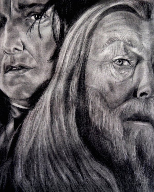 Snape and dumbledore