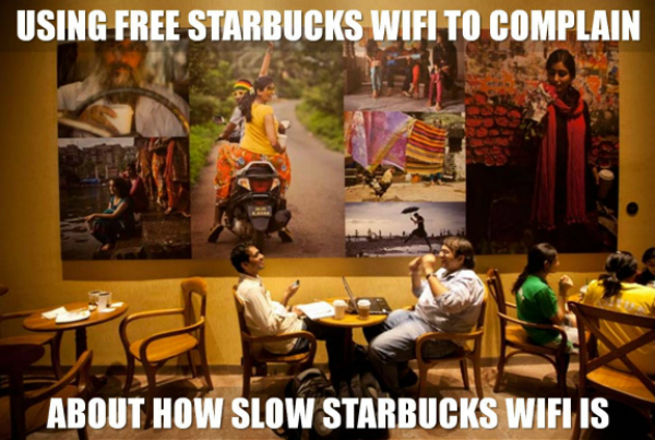 wifi starbucks funny india