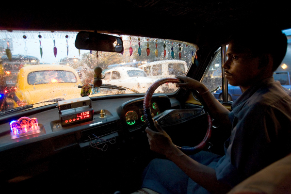 india cab driver