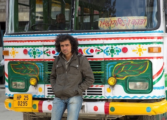 Imtiaz Ali on the sets of Highway