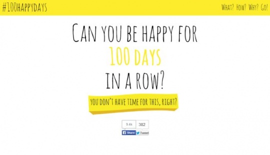 100 Happy Days 