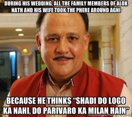 34 Alok Nath MEMES To Make U LOL!