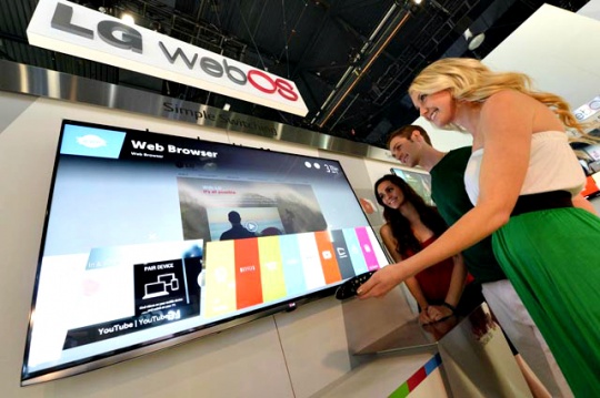 LG Unveils WebOS-Based Smart TVs