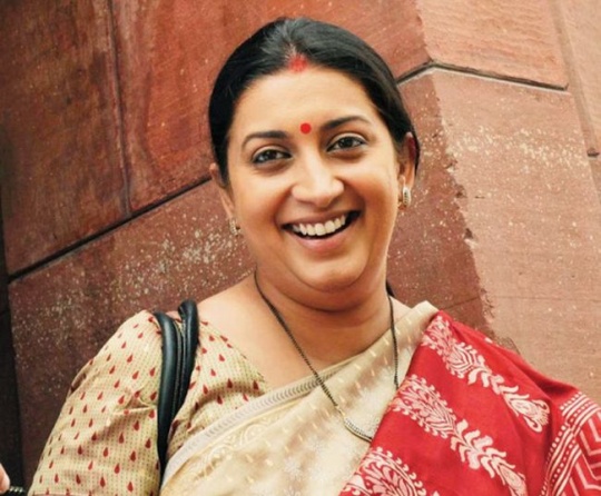 Smriti Irani Gets Support Post Bahu Barb