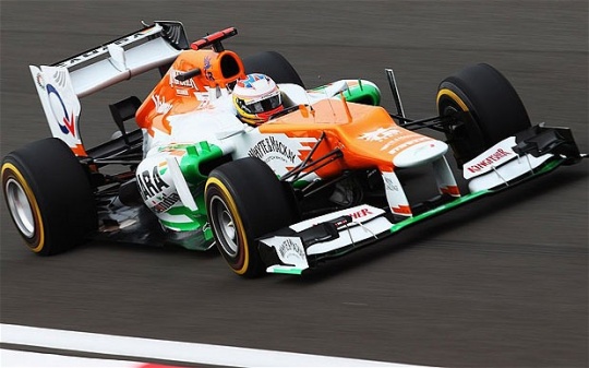 Force India To Start 10th In Austria