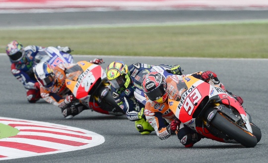 Marc Marquez in Seventh Heaven With Win
