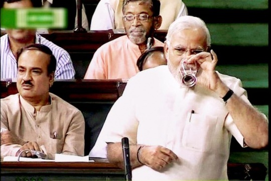 Narendra Modi in Parliament