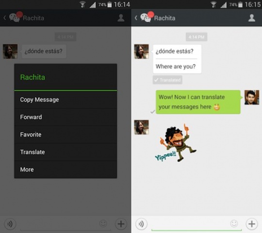 WeChat Now Translates Languages For You 