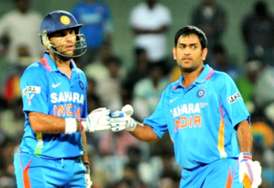 MS Dhoni Backs Yuvraj to Come Good