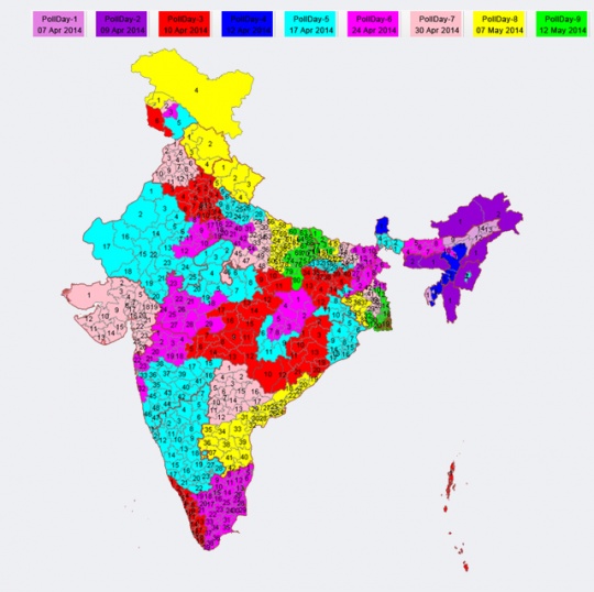 Election Commission Map