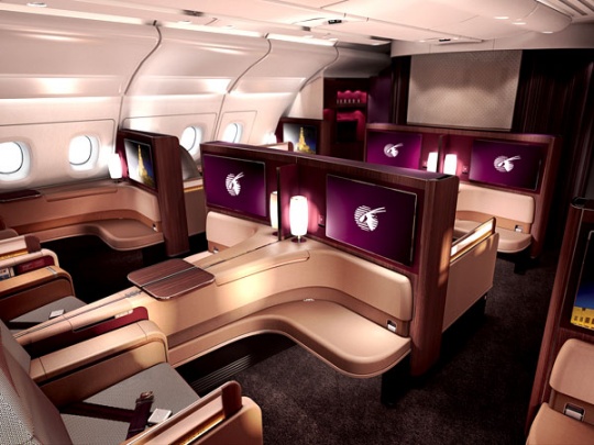 Qatar Airways New A380 First Class