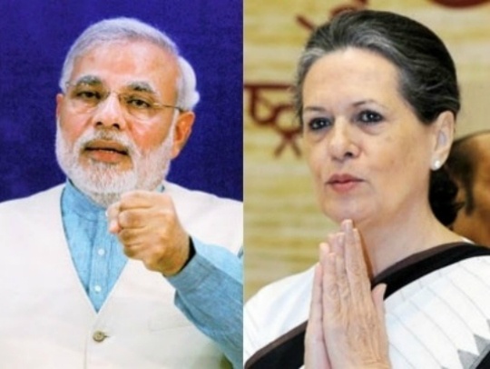 Narendra Modi, Sonia Gandhi