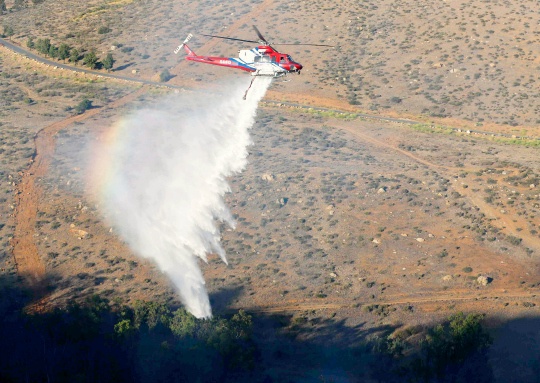 Wildfire Forces 20,000 Evacuations Near San Diego in US