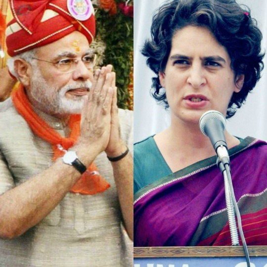 Narendra Modi, Priyanka Gandhi