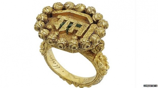 Tipu Sultan's Ring Auctioned in London