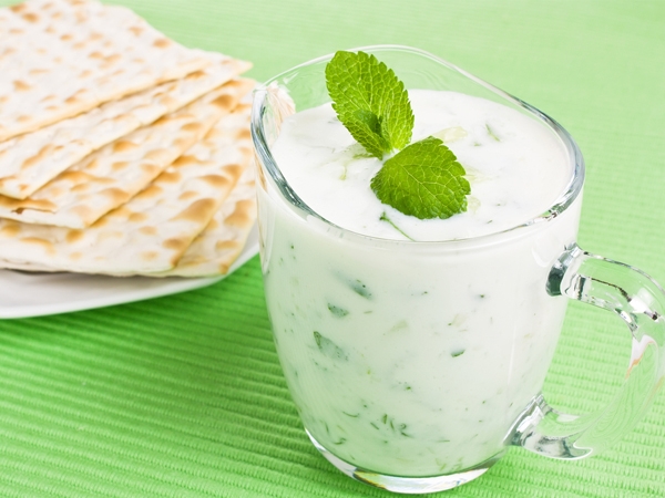 Healthy Snack Recipe: Creamy Cucumber Dip
