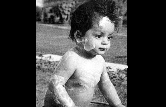 SRK as a baby childhood pic