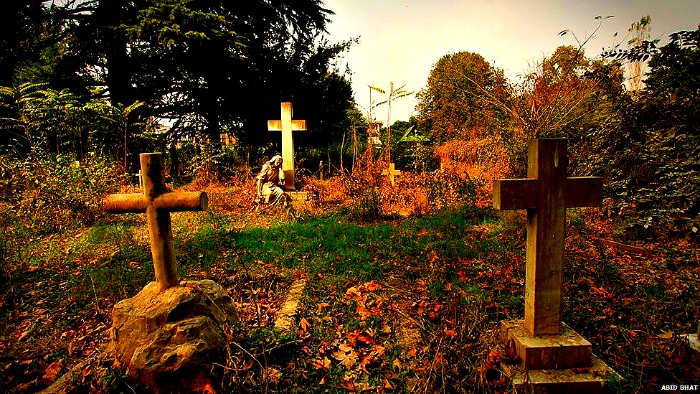 Kashmir  Christian cemetery