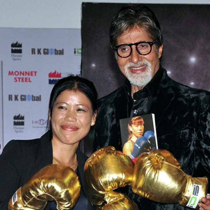 Mary Kom and Amitabh Bachchan