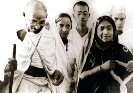 Gandhi and Kasturba