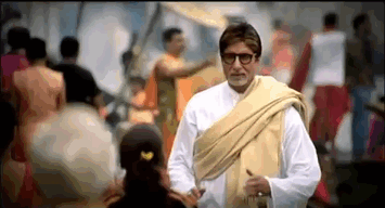 Humble Amitabh Bachchan