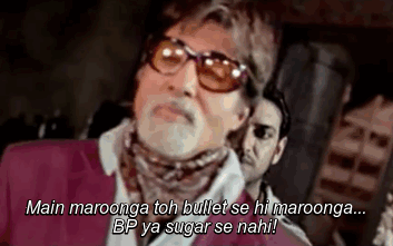 Amitabh Bachchan in Bbuddah Hoga Terra Baap