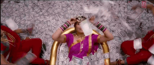 Bollywood raining in money
