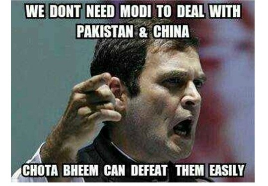 Chota bheem Rahul Gandhi funny