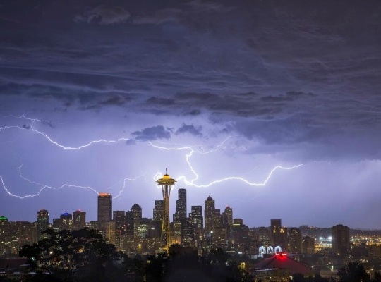 Seattle lightning