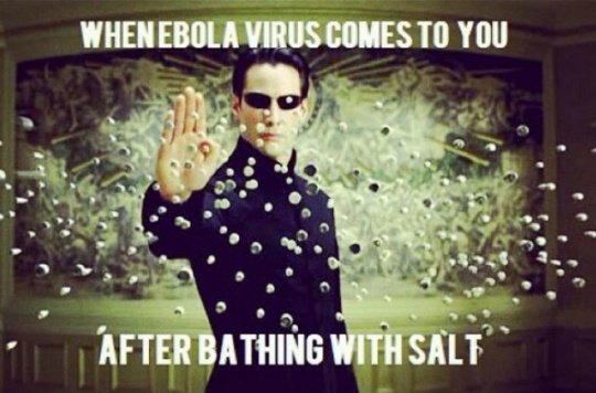 Salt for ebola