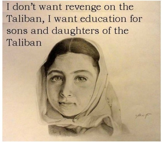 Taliban Malala quote
