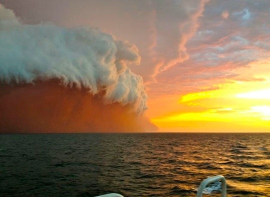 Indian ocean cloud