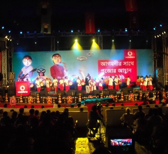 Vodafone at Durga Puja