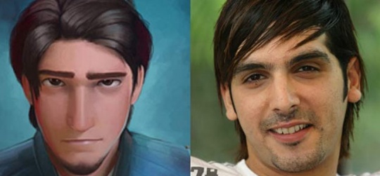 flynn rider look alike