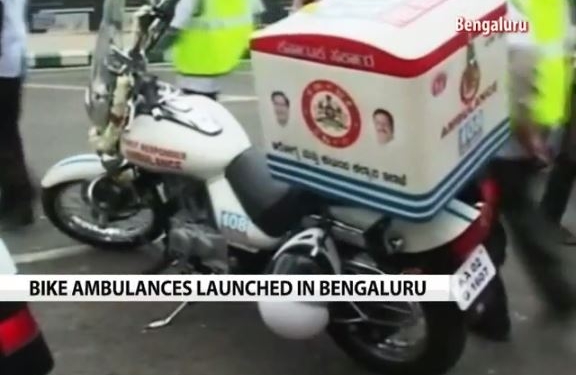 motorbike ambulance
