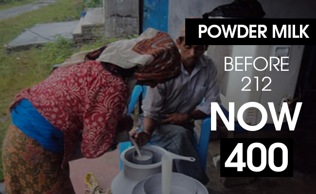 Milk prices soar in Nepal