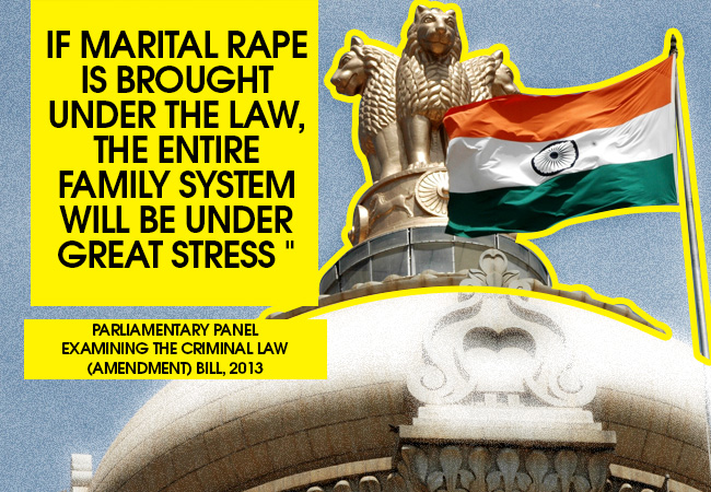 parliament committee marital rape