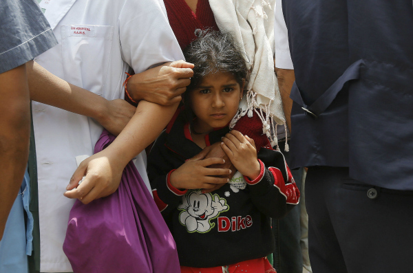 Nepal quake children in need